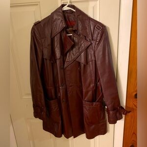 Etienne Aigner Leather Jacket